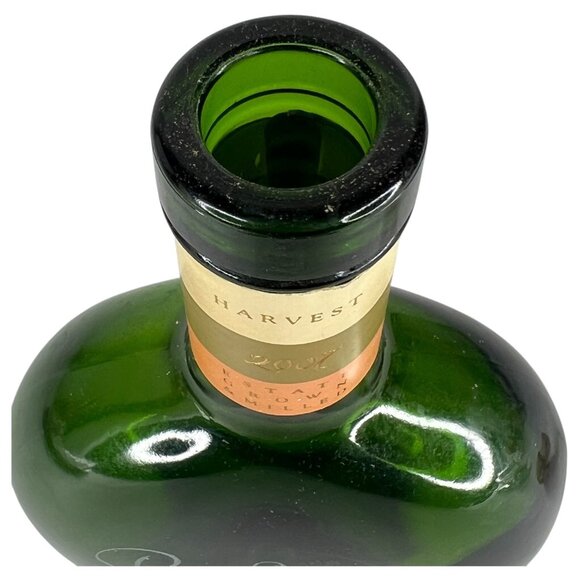 Round Pond Napa Valley Olive Oil Bottle EMPTY Green With cork Plug Extra Virgin - Picture 8 of 9